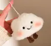 Muñeca Estrella Pequeña de Peluche Adorable con Sonido Colgante de Regalo Pequeño Llavero de Peluche Accesorio para Bolsos de Niña Venta al por Mayor