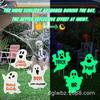 Venda Quente Transfronteiriça Placas de Chão para Pátio de Halloween Placas Decorativas de Fantasma de Terror Luminosas para Exterior de Halloween
