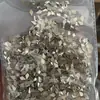 Rhinestones Blancos Pequeños Mini Medianos de Fondo Plano con Forma Irregular, Gota de Agua, Corazón, Cuadrado Decoraciones para Uñas, Rhinestones