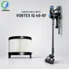 Elemento filtrante HEPA com pré-filtro sem fio compatível com aspirador Vortex IQ40-RF