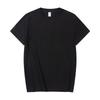 Playera de Algodón Pesado para Hombre 270g para Hombre y Mujer Color Sólido Manga Corta Pareja Holgada Transpirable Media Manga Casual Camiseta Lisa