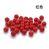 Accesorios de Joyería DIY Cuentas Sueltas Perlas de Imitación abs Coloridas Cuentas de Extremo para Pulsera Material para Ensartar Accesorios de Joyería