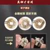 Moedas dos Cinco Imperadores de Latão para Proteção de Soleira de Porta: Moedas Avulsas Kangxi, Shunzhi, Qianlong Tongbao para Entrada e Saída Seguras, Moedas de Cobre Espessadas