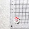Caja de Almacenamiento DIY Brillante de Santa Claus y Muñeco de Nieve, Funda para Teléfono, Accesorios para el Cabello, Zuecos, Pegatinas para Tazas de Refrigerador, Accesorios al por Mayor