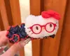 Lindo Pinza de Plátano de Lunares Grande de Conejo Miffy Accesorio para el Cabello para Mujeres con Cabello en la Parte Posterior de la Cabeza