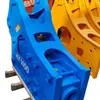 Martillo rompedor para excavadora, adecuado para excavadoras pequeñas, medianas y grandes; cabeza de martillo hidráulico de alta frecuencia; se puede equipar con un juego completo de accesorios