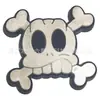 Parches de Halloween de PVC de goma blanda transfronterizos, accesorios de muñeca plana, decoraciones para llaveros, componentes de adorno para bricolaje