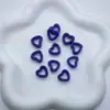 Contas de cerâmica vidrada em formato de coração contas soltas para colar pulseira pingente joias tecidas à mão acessórios diy