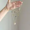 Collares Largos en Capas Estilo Transfronterizo Europeo y Americano, Exquisitos y de Alta Gama, Versátiles y Modernos, Exquisito Lujo Ligero, Collares Únicos y Personalizados