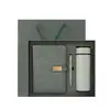 Caixa de Presente Conjunto de Cadernos Culturais e Criativos Tendência Nacional Bloco de Notas Executivo com Pen Drive Caneca Térmica Caderno Lembrança Logotipo Impresso