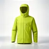 Chaqueta softshell unisex para deportes y actividades al aire libre, cortavientos, impermeable, adecuada para montañismo, simple y elegante, adecuada para ir al trabajo