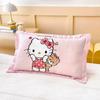 Funda de almohada de algodón para niños con dibujos de Sanrio, funda de almohada para preescolar 30*50cm funda de almohada individual generación de núcleo de almohada
