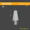 Tapón de Silicona Resistente a Altas Temperaturas en Forma de Cono para Bloquear Agujeros, Usado para Pintura en Aerosol, Recubrimiento en Polvo, Pintura al Horno, Galvanoplastia y Tapones Sólidos de Silicona