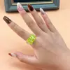 Anillos de Nuevo Estilo Transfronterizos, Anillos Dulces de Corazón Personalizados y de Moda, Multicolores, Exquisitos y Compactos, Venta al por Menor y al por Mayor en Instagram