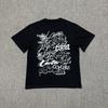 Camiseta de Manga Corta de Hilo Doble de Moda Serie Corteiz con Logo de Letra Estampado para Hombre y Mujer Manga Corta Venta al por Mayor