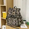 Mochilas Estilo Coreano para Estudiantes de Secundaria Mujeres, Mochilas Camufladas de Diseño Nicho Dulce y Genial, Mochilas de Gran Capacidad, Bolsos de Moda