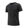 Camiseta de protección solar resistente a los rayos UV para hombre, verano, running, deportes, top transpirable, seda de hielo, secado rápido, manga corta, antiarrugas
