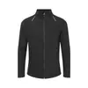 Jaqueta Cardigan Esportiva de Fitness para Corrida com Manga Longa, Gola Alta, Elástica, Respirável e de Secagem Rápida para Homens - Primavera e Outono