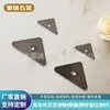 Peça de Conexão de Cantoneira Ferro Angular Fixo Prateleira Ferragens Acessórios Conector Peça Triangular com Dentes Suporte de Prateleira de Aço Inoxidável