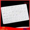 Todos son molde de gota de pegamento DIY cuadrado de corazón de melocotón Oval molde para decoración de pastel de chocolate hecho a mano Joya de la luz de luna