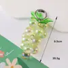 Chaveiro Pingente Criativo Transparente de Acrílico em Forma de Cacho de Uva Corrente de Celular de Uva de Cristal Fresco Pequeno Presente Venda por Atacado