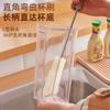 Cepillo para Taza Mango Largo Artefacto para Lavar Tazas Hogar Sin Ángulos Muertos Hervidor Botella de Leche Cepillo de Limpieza Máquina Rompe Muros Cepillo Mango de Madera Cepillo Pequeño