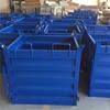 Caja de Chatarra Industrial de Hierro Langgu, Caja de Volteo de Material de Alta Resistencia, Contenedor de Basura de Descarga Automática, Caja de Reciclaje de Chatarra de Metal Engrosada