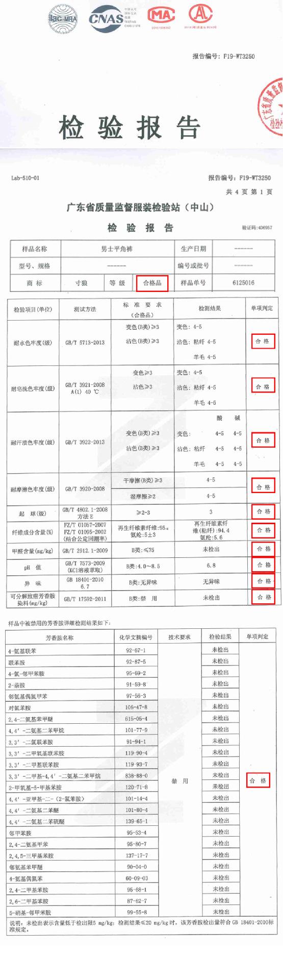 检测报告