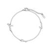 [Personalizado Privado] Pulseira de nome de aço inoxidável banhada a Ouro 18K membros da família pulseira com múltiplos nomes