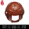 Taburete de Tambor de Madera Maciza Taburete de Mesa de Comedor Estilo Chino Antiguo Taburete Redondo para Sala de Estar Palosanto Mesa de Café Taburete Bajo Taburete para Guzheng