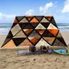 Tienda de campaña con parasol popular de Amazon Temu, toldo exterior para el sol, tela para el sol