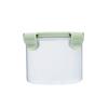 Bote Doméstico de Grano Grueso Bote Sellado Botella para Snacks de Plástico con Tapa Caja Transparente para Almacenamiento de Cosméticos Bote de Almacenamiento en stock Al por Mayor