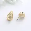 Brincos Europeus e Americanos Transfronteiriços Ins Simples Retrô Temperamento Fashionável Nicho Personalidade Design Único Forma Irregular Brincos para Mulheres