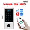 Máquina de Control de Acceso WiFi Tuya con Pantalla OLED, Desbloqueo Remoto Móvil, Dispositivo Todo en Uno de Control de Acceso Metálico Resistente al Agua IP66