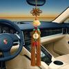Colgante para Coche, Artículos de Puesto Callejero, Joyería de Yiwu, Colgante de Loto, Colgante para Espejo Retrovisor del Coche, Hebilla de Seguridad, Decoración de Nudo Chino