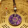 Llavero de Matriz de Energía de Estrella de Seis Puntas para Riqueza y Protección, Artículo Personal para Conducir