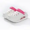 Zuecos de verano para mujer de EVA, antideslizantes, impermeables, transpirables, de suela suave, zapatillas de punta cerrada, sandalias para mujer