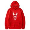 Spider-Man Marvel articulación Venom Venom suéter para hombre jersey otoño e invierno más terciopelo estudiante casual abrigo con capucha