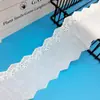 7cm Pronto Feito Azul Rosa Damasco Algodão Puro Bordado Renda Pedaços Feito à Mão DIY Tecido Roupas de Pet Renda Decorativa