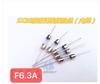 Fusible de tubo de vidrio de 5 x 20 mm con tapa simple y cable conductor, fusible de vidrio, tubo fusible