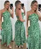 Vestido de Tirantes sin Espalda con Estampado Digital Personalizado Estilo Resort del Sudeste Asiático Nuevo Primavera Verano 2026