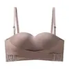 Ropa Interior Strapless Original para Mujer, Antideslizante, Push-Up, Pechos Pequeños, Tubo Invisible, Sujetador de Espalda Invisible, Anti-Exposición
