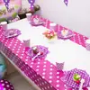 Atacado de fábrica suprimentos para festa de aniversário toalha de mesa Festa Festa decoração toalha de mesa descartável decoração de mesa de sobremesas