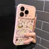 Funda con temática de Gato Musical Adecuada para el Nuevo Modelo de Teléfono Apple 17 Pro Max, 16 Pro iPhone Personalizado 15 para Mujer, 14 con Portatarjetas