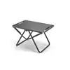Mesa de Patas Redondas Mesa de Comedor Táctica Acero al Carbono Multifuncional Mesa de Camping Gti Juego Completo de Mesa Plegable Ligera Portátil para Exteriores