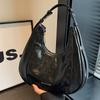 Bolso de gran capacidad bolso de mujer 2023 nuevo diseño nicho de alta gama estilo occidental bolso bandolera retro popular bolso dumpling
