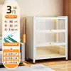 Estante de Livros com Porta de Vidro de Aço para Casa à Prova de Poeira Estante para Livros Infantis Gabinete de Exibição de Figuras de Espaço com Luz Gabinete Ita Gabinete de Lata