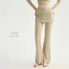Calça de Yoga Tongji para Mulheres, Cintura Alta, Levanta Bumbum, Bumbum em Formato de Pêssego, Calça Fitness Esportiva, Cordão, Emagrecedora, Calça Flare, Caimento Fluido, Sensação de Alta Qualidade