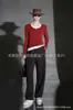Pantalones de Traje de Diseño Holgado Versátiles para Viajar Casuales de Moda Pantalones Scimitar para Mujer Otoño Invierno Nuevos Pantalones Largos Mezclados