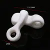 Ponto de fábrica de plástico Bell cadarço cap corda fivela de ajuste elástico para baixo jaqueta camisola preto branco fivela de corda
